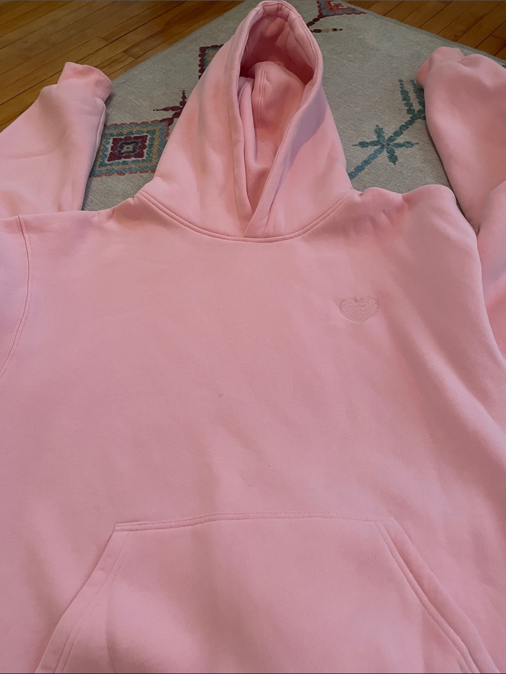 Comfrt Pink Fleece Hoodie and sweatpant Set - Picture 5 of 5